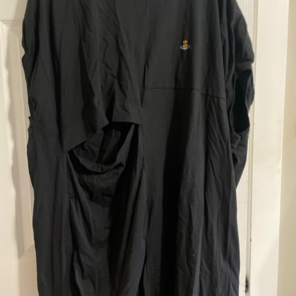 VIVIENNE WESTWOOD Black tshirt dress - Picture 2 of 8